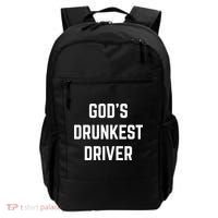 God's Drunkest Driver Funny Tee Backpack thumb 0