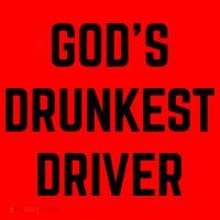 God's Drunkest Driver Funny Tee Santa Hat thumb 1