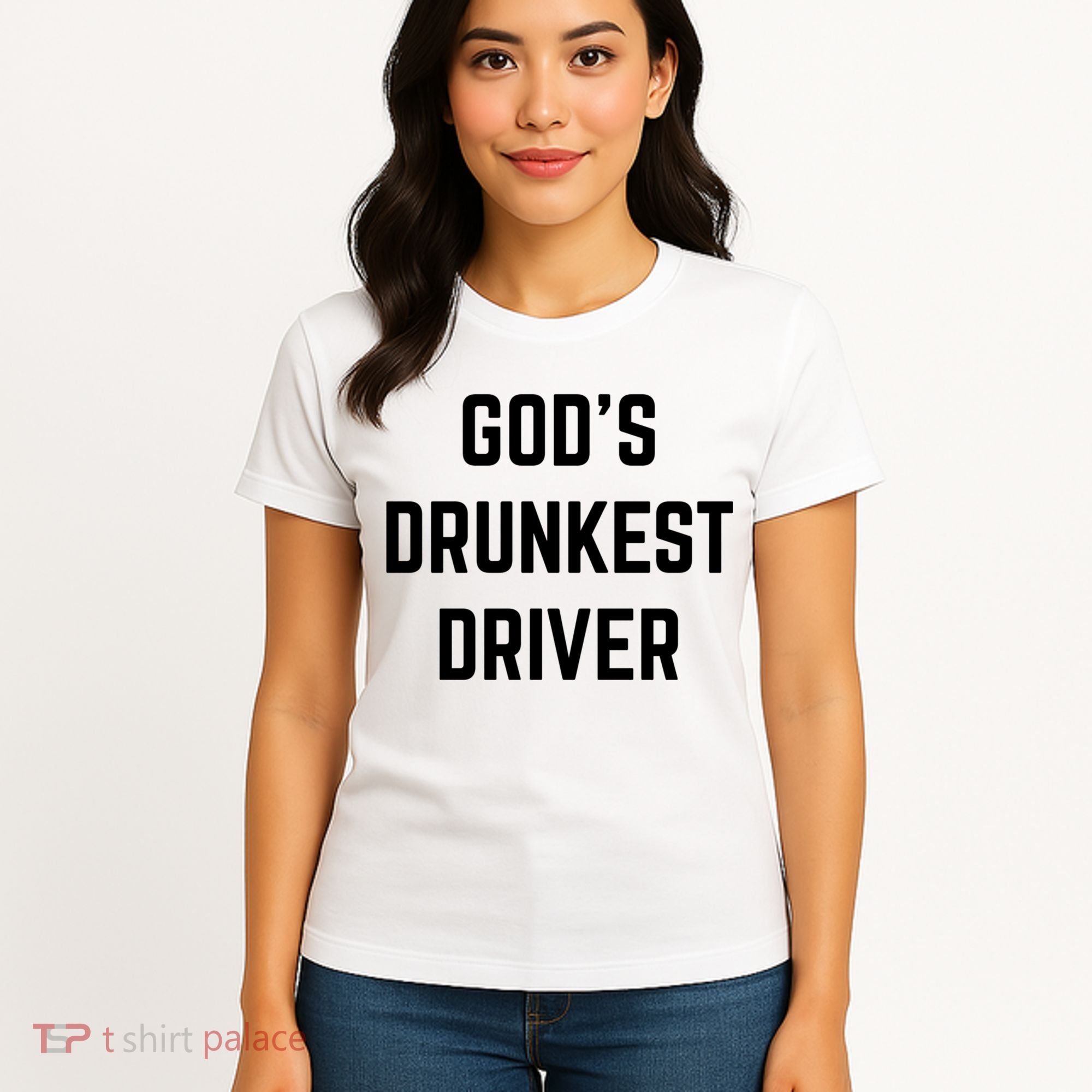 God's Drunkest Driver Funny Tee Women's T-Shirt