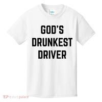 God's Drunkest Driver Funny Tee Kids T-Shirt thumb 0
