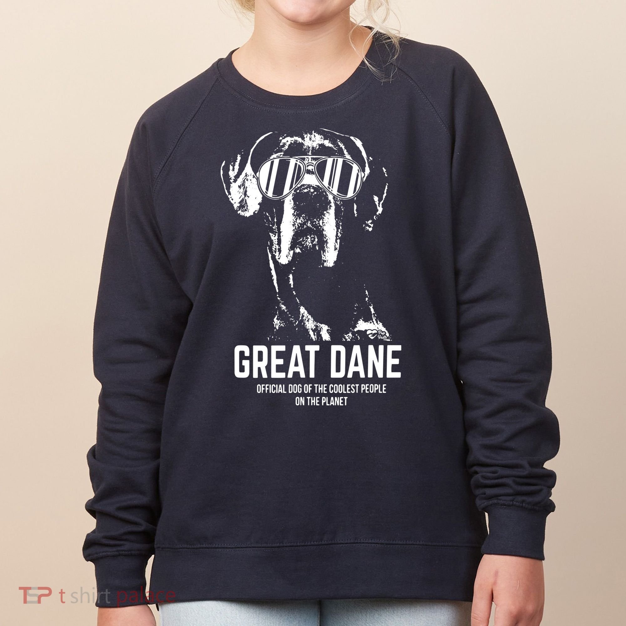 Great Dane Dog Of The Coolest Pup Lovers Women's Sweatshirt