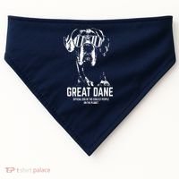 Great Dane Dog Of The Coolest Pup Lovers USA-Made Doggie Bandana thumb 0