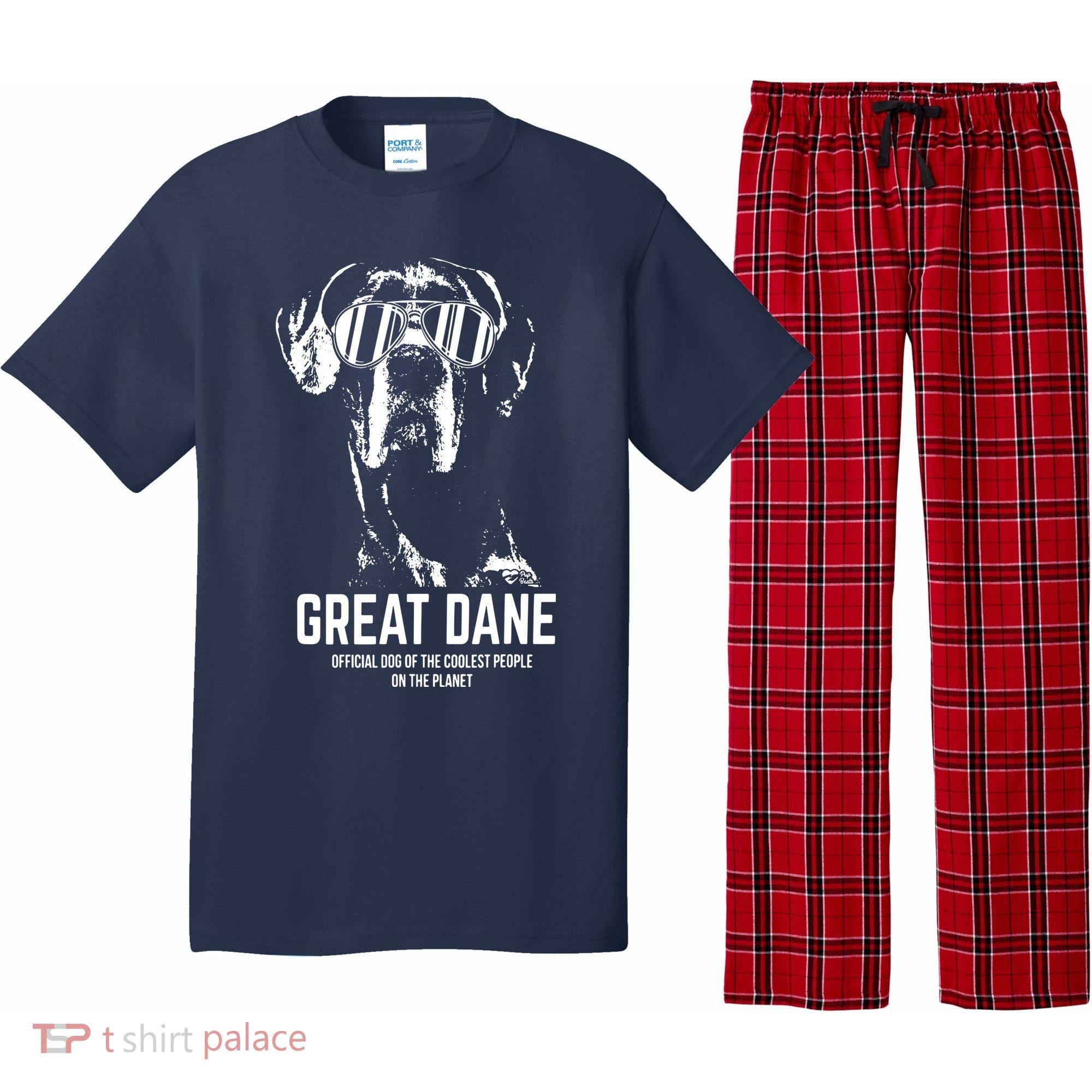 Great Dane Dog Of The Coolest Pup Lovers Pajama Set