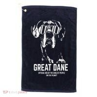 Great Dane Dog Of The Coolest Pup Lovers Golf Towel thumb 0