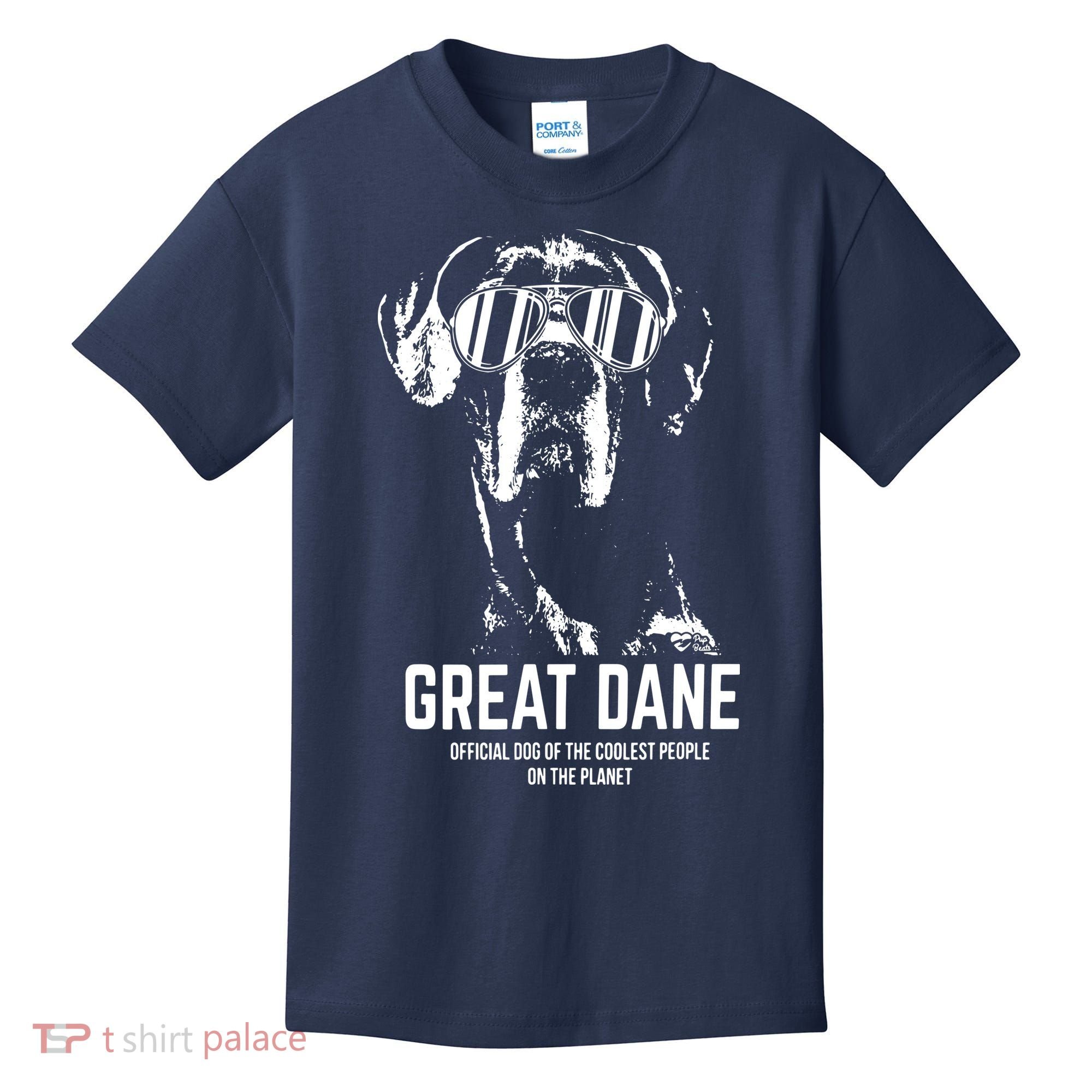 Great Dane Dog Of The Coolest Pup Lovers Kids T-Shirt