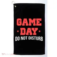 Game Day Do Not Disturb Golf Towel thumb 0