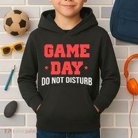 Game Day Do Not Disturb Kids Hoodie thumb 2