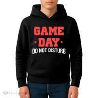 Game Day Do Not Disturb Kids Hoodie thumb 4