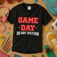 Game Day Do Not Disturb Kids T-Shirt thumb 3