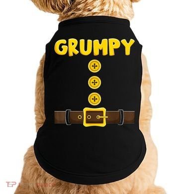 Grumpy Dwarf Easy Halloween Doggie Tank