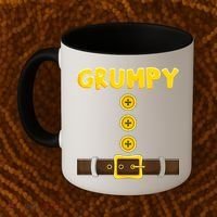 Grumpy Dwarf Easy Halloween Coffee Mug thumb 2