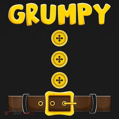 Grumpy Dwarf Easy Halloween Pajama Set