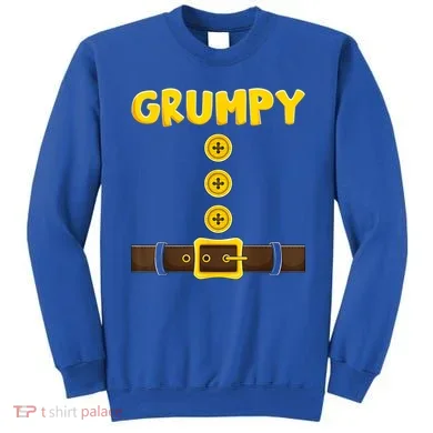Grumpy Dwarf Easy Halloween Sweatshirt