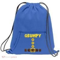 Grumpy Dwarf Easy Halloween Sweatshirt Cinch Pack Bag thumb 0