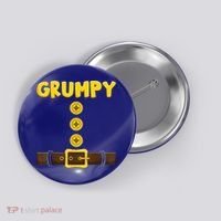 Grumpy Dwarf Easy Halloween Button thumb 0
