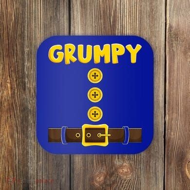 Grumpy Dwarf Easy Halloween Coaster