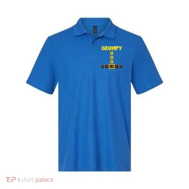 Grumpy Dwarf Easy Halloween Polo