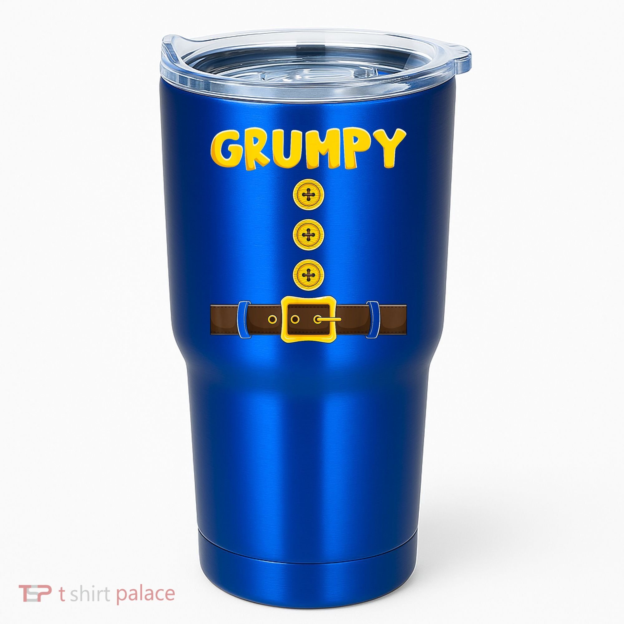 Grumpy Dwarf Easy Halloween Tumbler