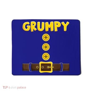 Grumpy Dwarf Easy Halloween Mousepad