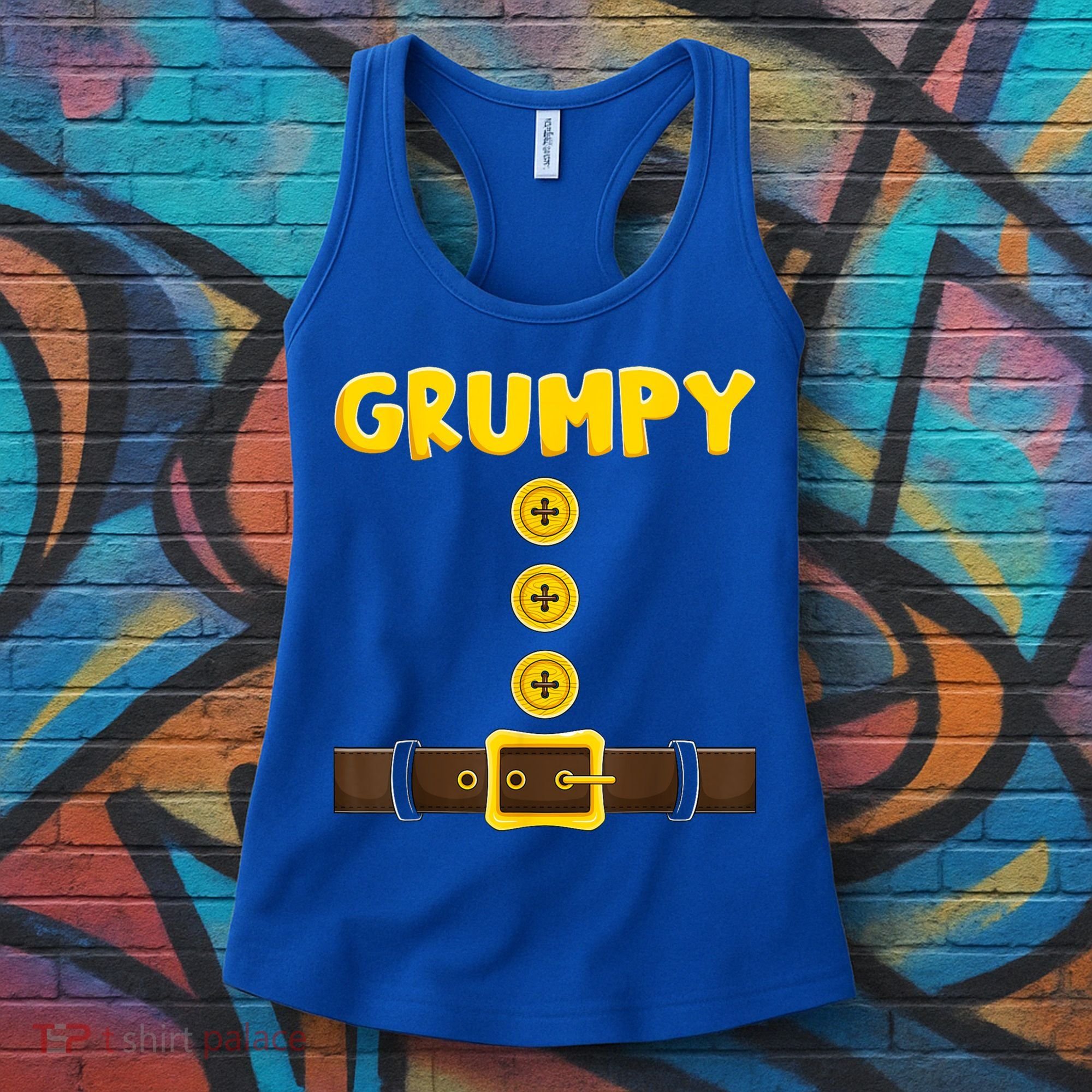 Grumpy Dwarf Easy Halloween Women's Tank Top