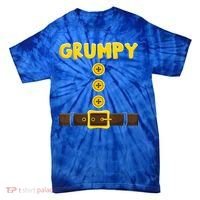 Grumpy Dwarf Easy Halloween Tie-Dye T-Shirt thumb 0