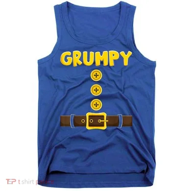 Grumpy Dwarf Easy Halloween Tank Top