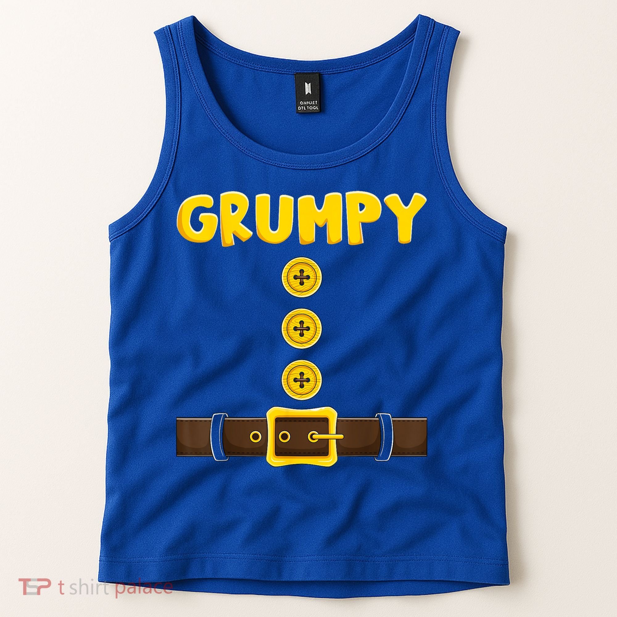 Grumpy Dwarf Easy Halloween Tank Top