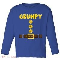 Grumpy Dwarf Easy Halloween Toddler Long Sleeve Shirt thumb 0