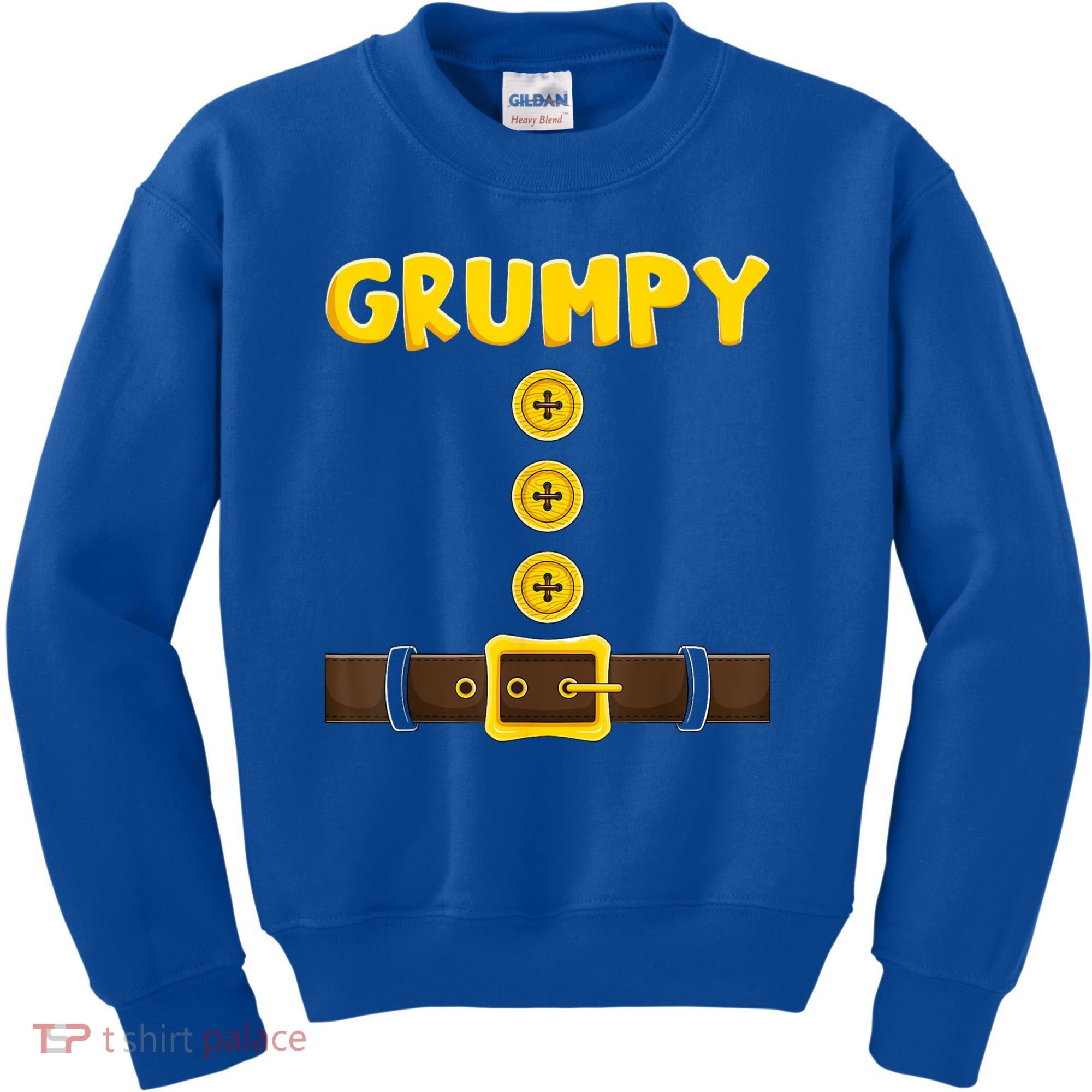 Grumpy Dwarf Easy Halloween Kids Sweatshirt