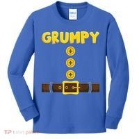 Grumpy Dwarf Easy Halloween Kids Long Sleeve Shirt thumb 0