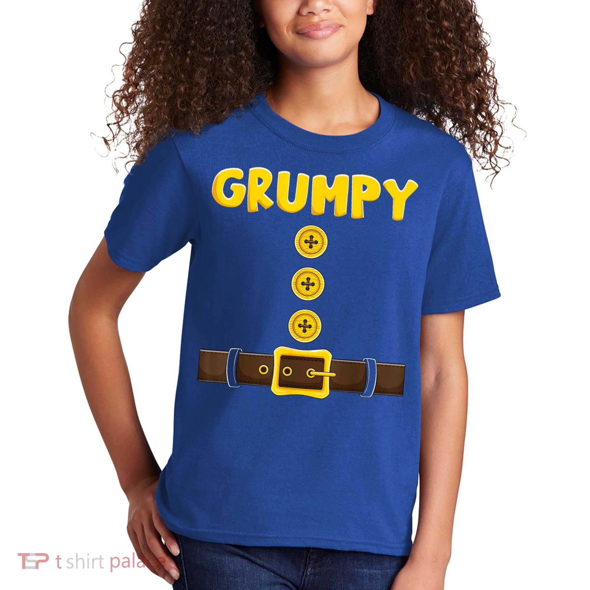 Grumpy Dwarf Easy Halloween Kids T-Shirt