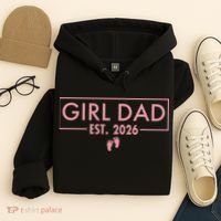 Girl Dad Est. 2026 Hoodie thumb 4