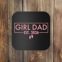 Girl Dad Est. 2026 Coaster thumb 0