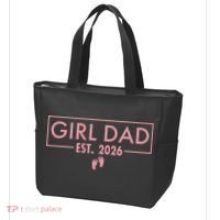 Girl Dad Est. 2026 Tote Bag thumb 3