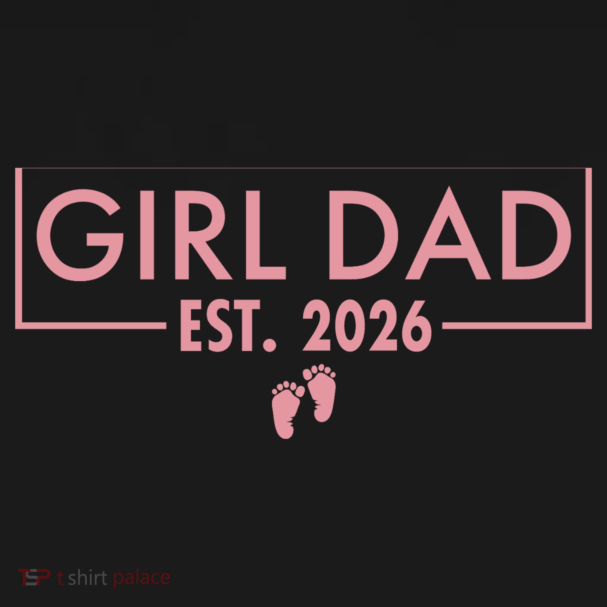 Girl Dad Est. 2026 Tote Bag