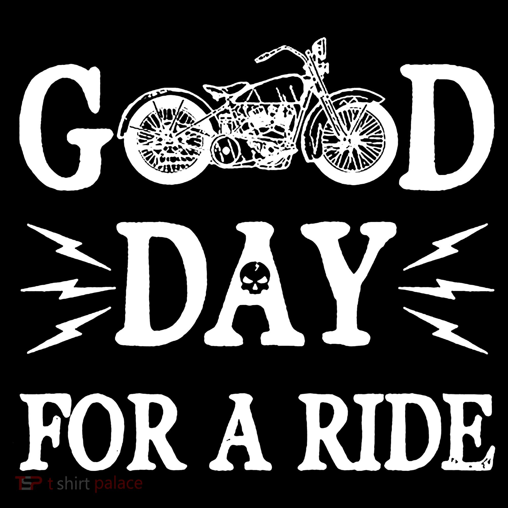 Good Day For A Ride Motorcycle Tote Bag