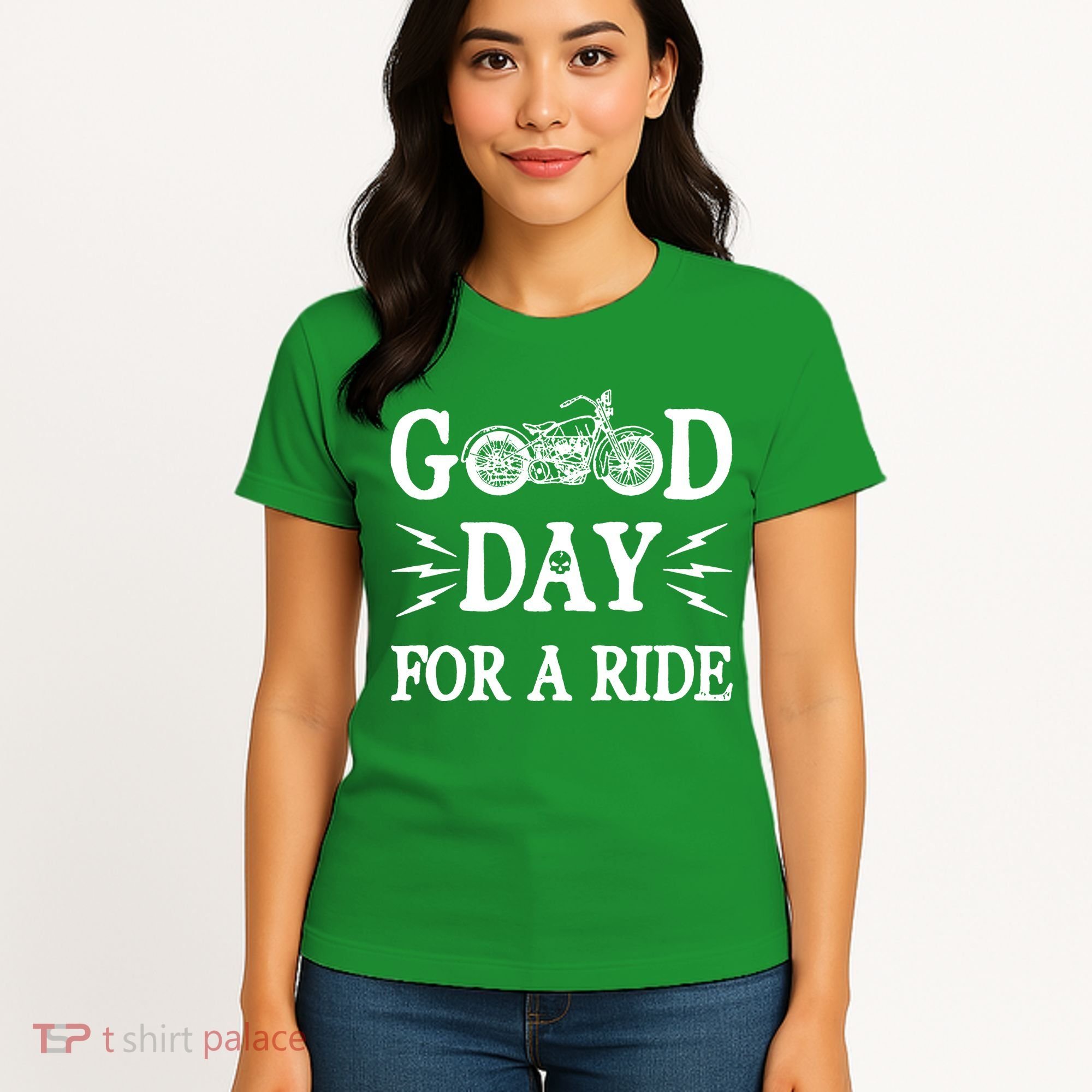 Good Day For A Ride Motorcycle Women's T-Shirt