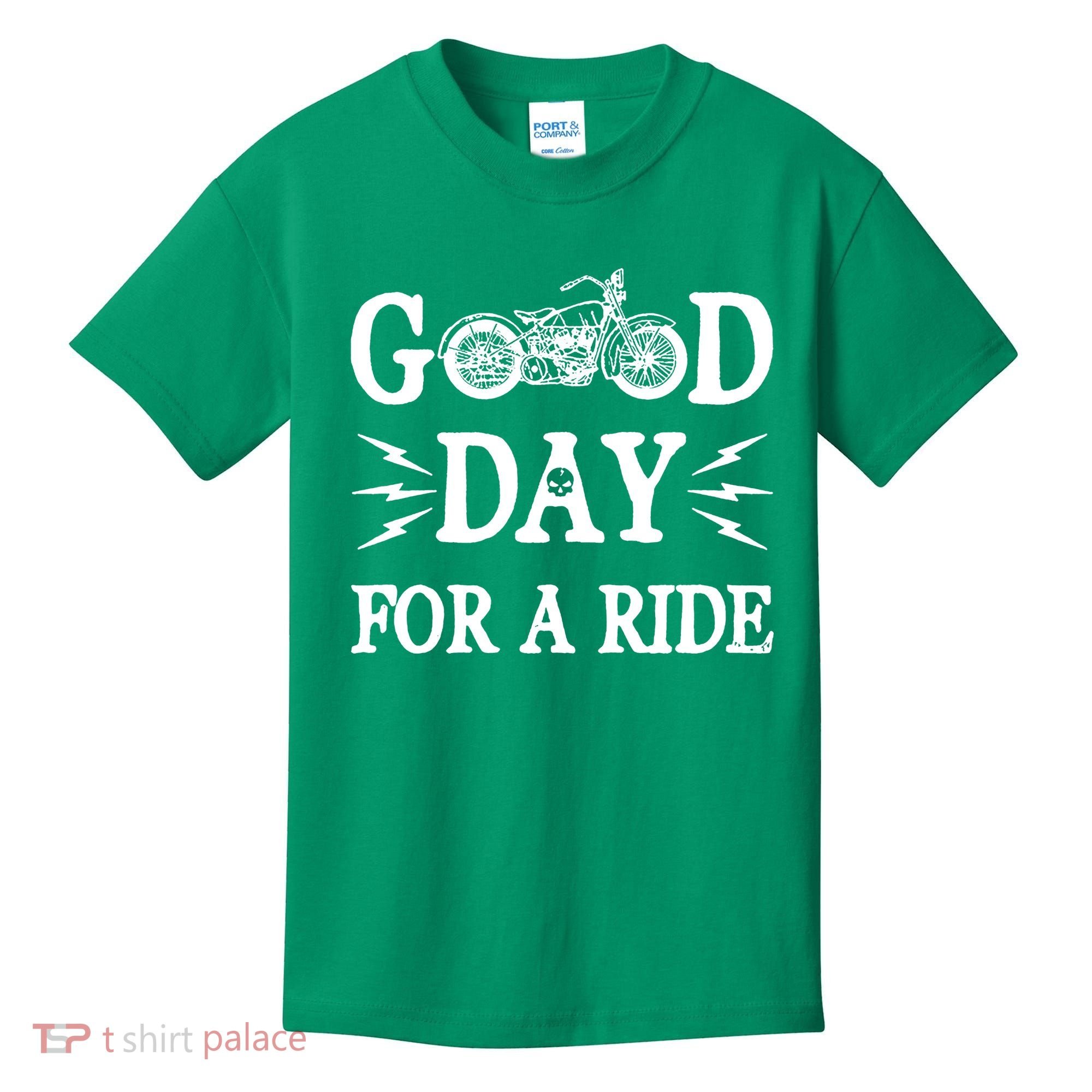 Good Day For A Ride Motorcycle Kids T-Shirt
