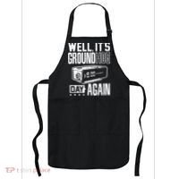 Groundhog Day Funny Its Ground Hog Day Again Apron thumb 0