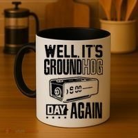 Groundhog Day Funny Its Ground Hog Day Again Coffee Mug thumb 4