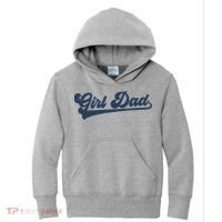 Girl Dad Funny Kids Hoodie thumb 0