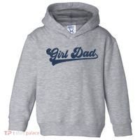 Girl Dad Funny Toddler Hoodie thumb 0