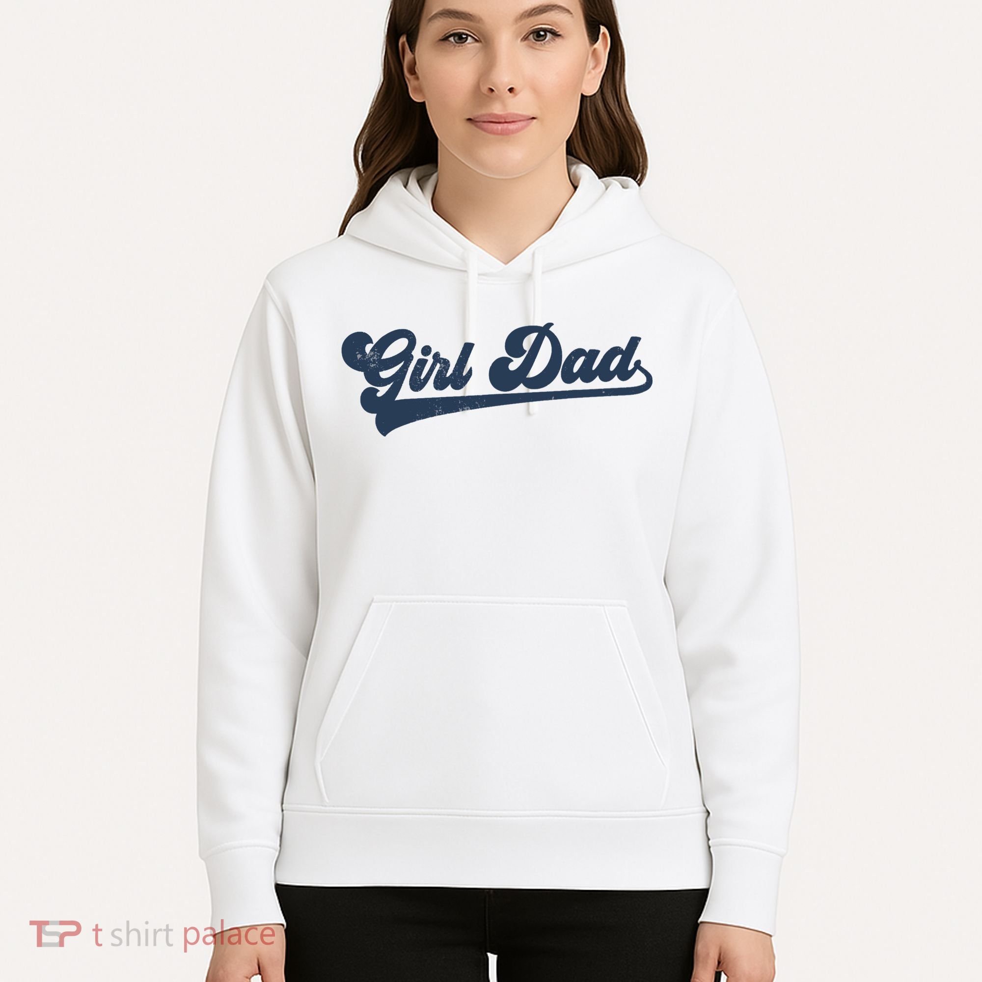 Girl Dad Funny Hoodie