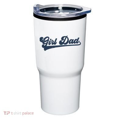 Girl Dad Funny Tumbler