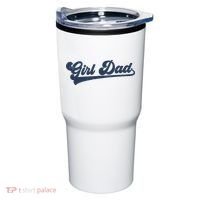 Girl Dad Funny Tumbler thumb 0