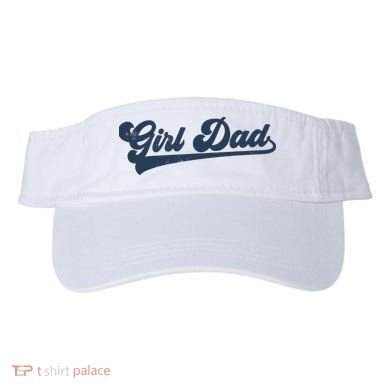 Girl Dad Funny Visor