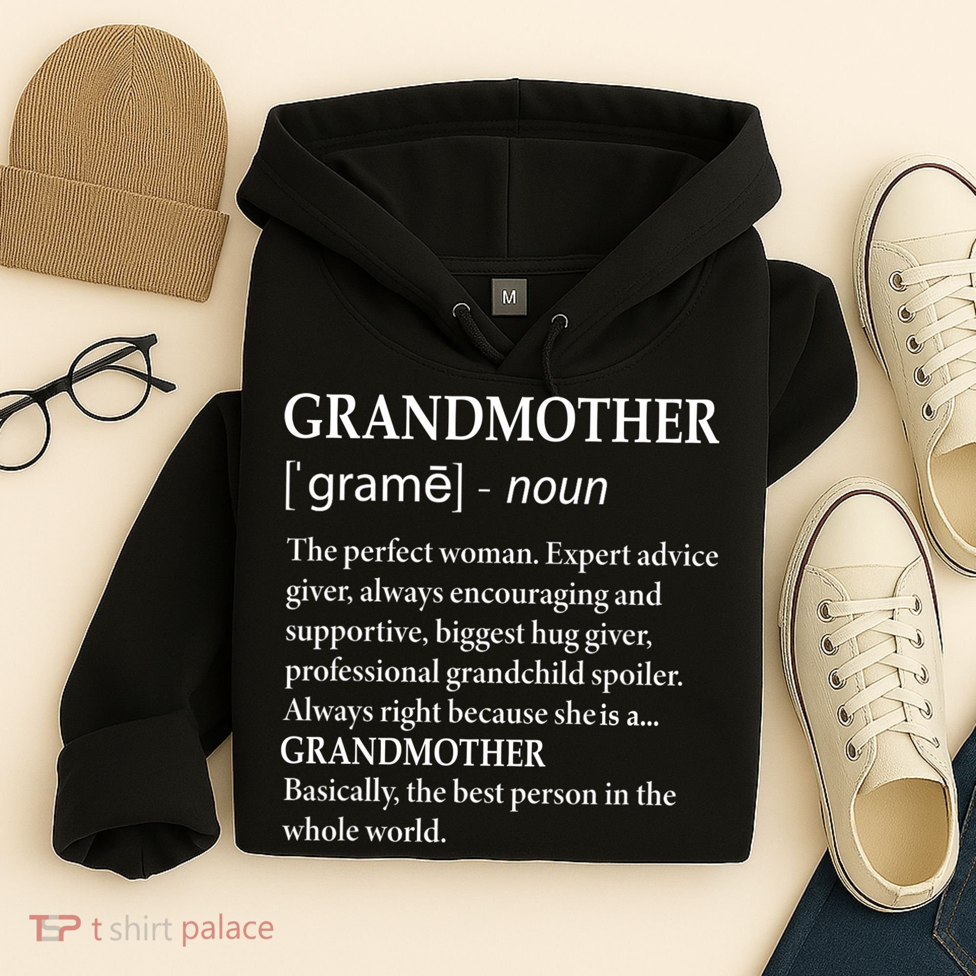 Grandmother Definition Funny Grandma Hoodie