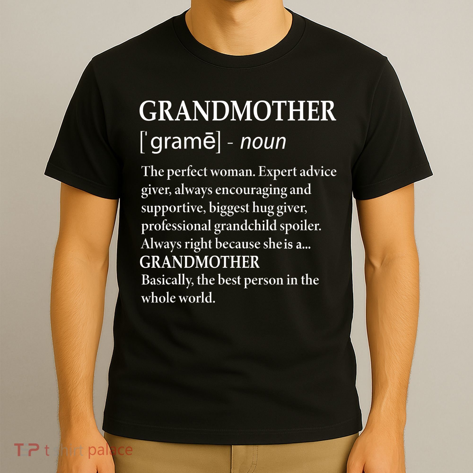 Grandmother Definition Funny Grandma T-Shirt