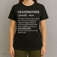 Grandmother Definition Funny Grandma T-Shirt thumb 4