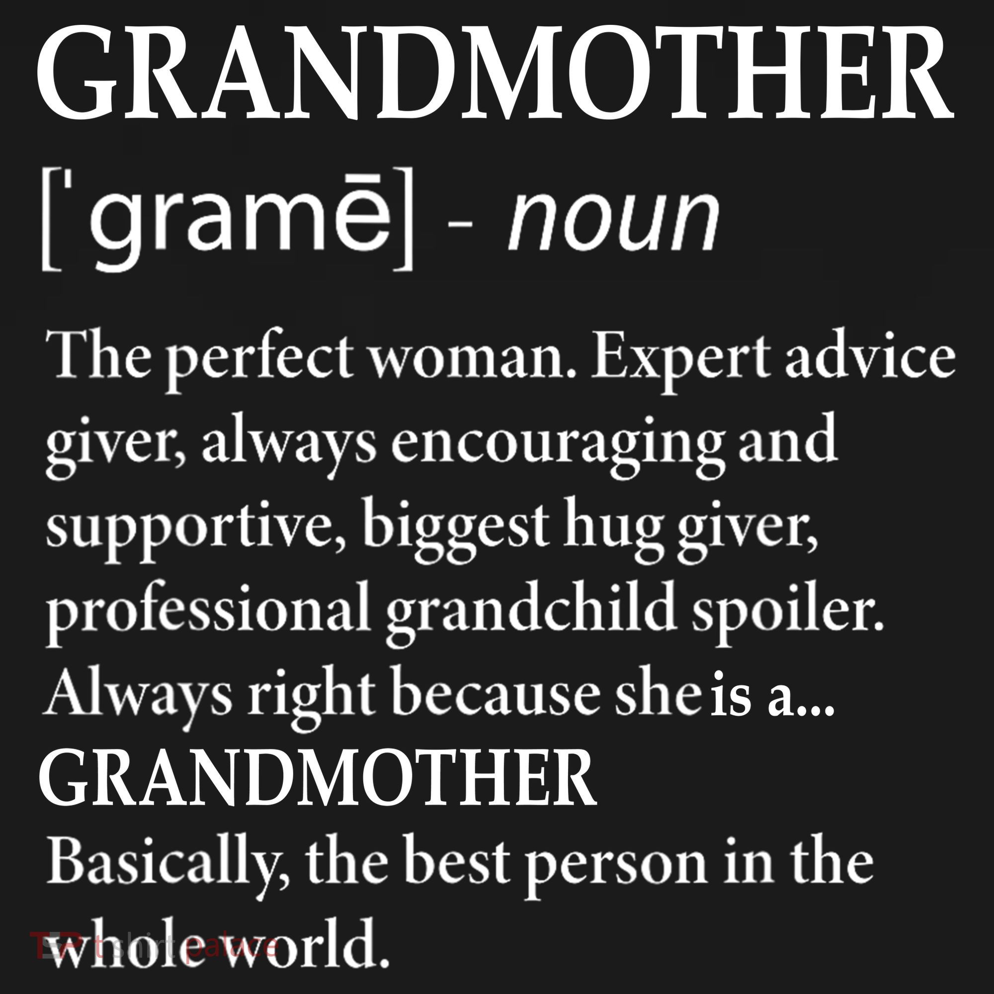Grandmother Definition Funny Grandma Coaster